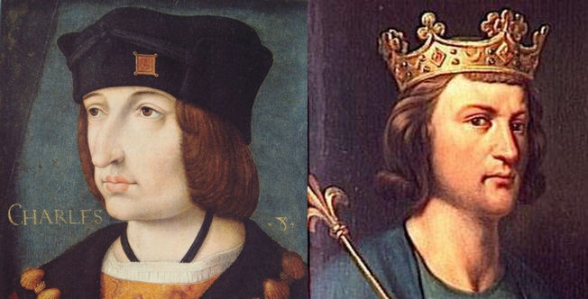 Charles VIII et Louis III, victimes d'une même malédiction